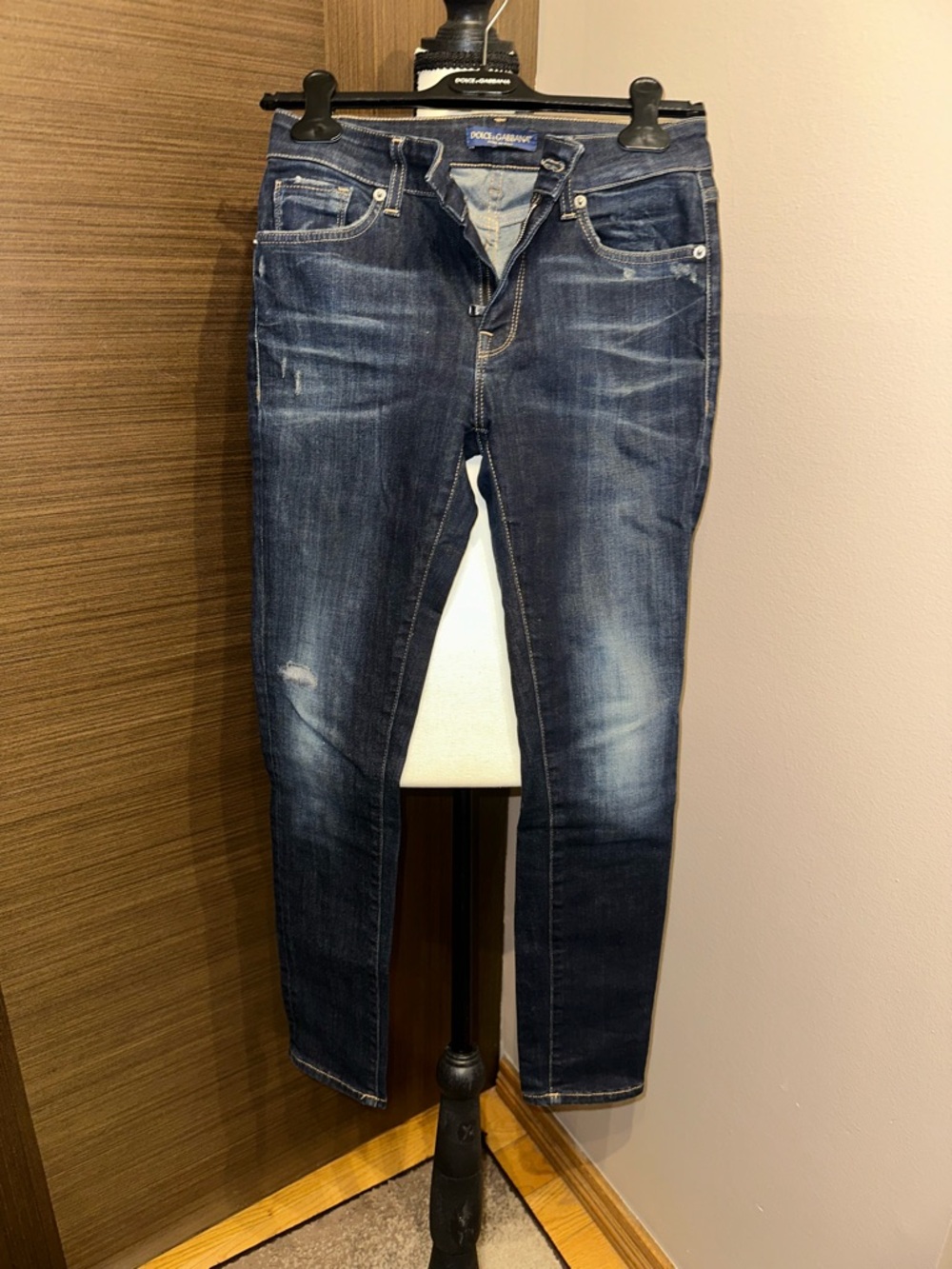 Dolce & Gabbana women’s Dark Blue Slim Fit Jeans from Milan size 40